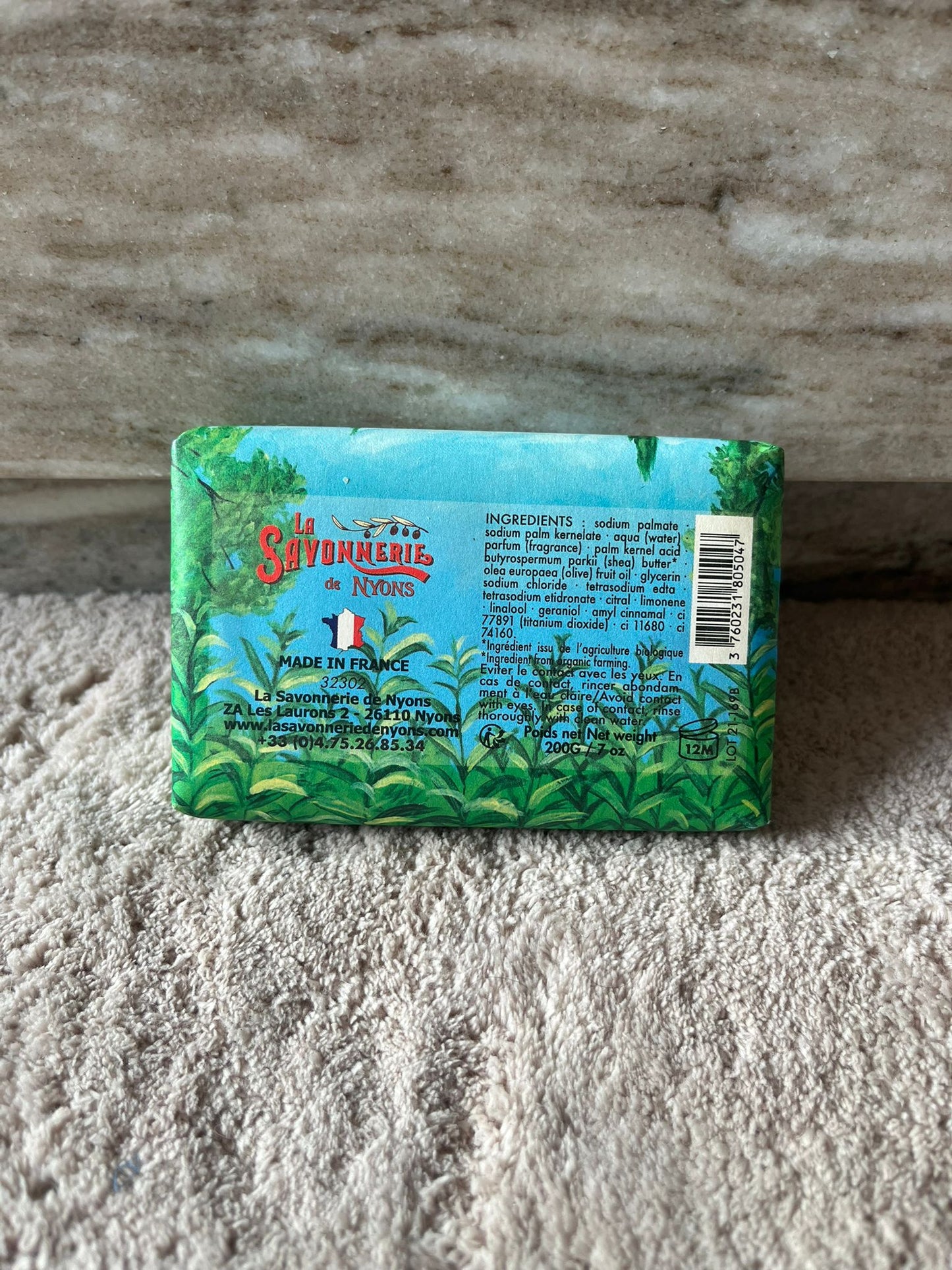 La Savonnerie de Nyons – Verveine Zeep (100g)