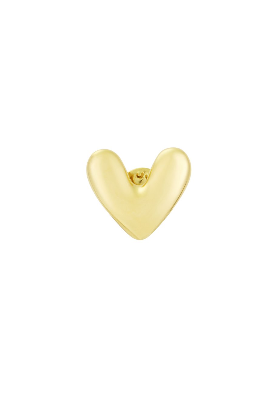 Broche hartje goud