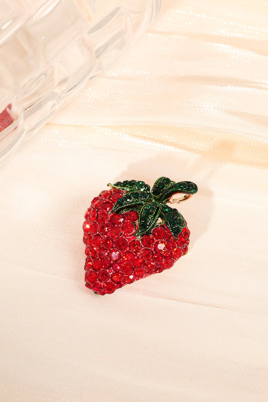 Broche strawberry