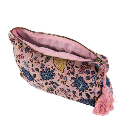Toilet tas  pink lemon