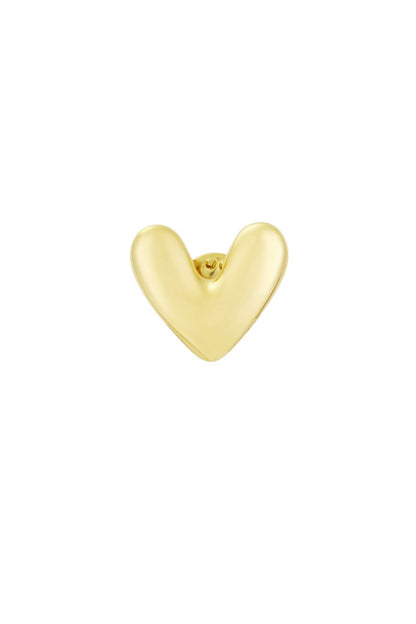 Broche hartje goud